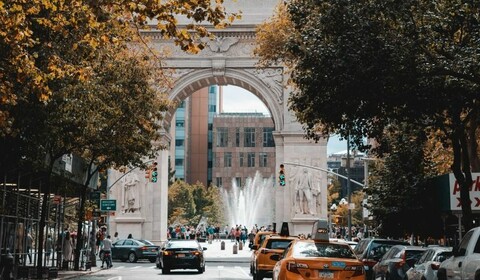 China Town, Wall Street E Il Financial District, Manhattan.